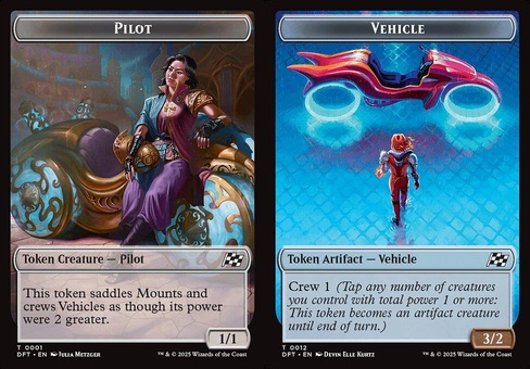 Pilot // Vehicle (token foil)