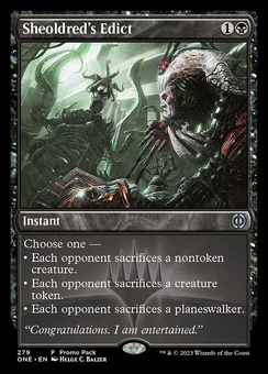 Sheoldred's Edict (FNM promo)