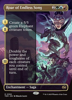 Roar of Endless Song (borderless foil)