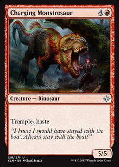 Charging Monstrosaur (mystery booster)