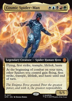 Cosmic Spider-Man (extended art)