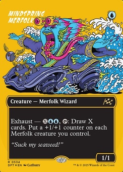 Mindspring Merfolk (borderless boxtopper)