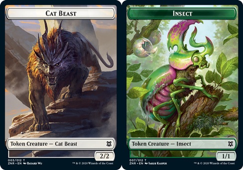 Cat Beast // Construct (token - foil)