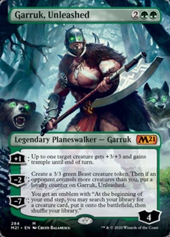 Garruk, Unleashed (borderless)
