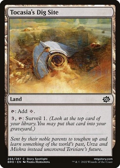 Tocasia's Dig Site (foil)
