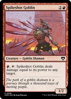 Spikeshot Goblin (foil)