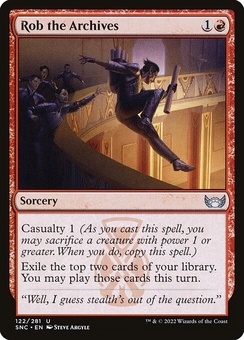 Rob the Archives (foil)