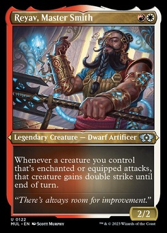Reyav, Master Smith (etched foil)