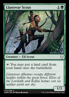 Llanowar Scout