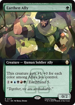 Earthen Ally (extended art foil)