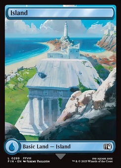 Island #299 (foil)