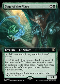 Sage of the Maze (extended art)