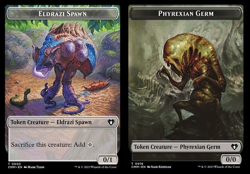 Eldrazi Spawn // Phyrexian Germ (token)