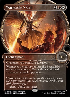 Warleader's Call (showcase foil)