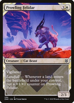 Prowling Felidar (showcase)