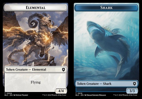 Elemental // Shark (token)