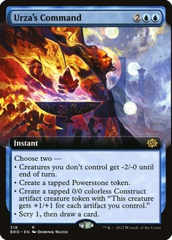 Urza's Command (extended art foil)