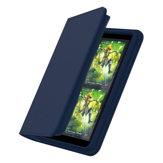 Ultimate Guard Zipfolio XenoSkin 8-Pocket Blue