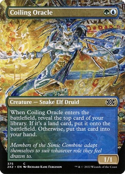 Coiling Oracle (borderless foil)