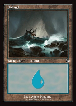 Island #291 (retro foil)
