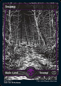 Swamp #272 (fullart - foil)