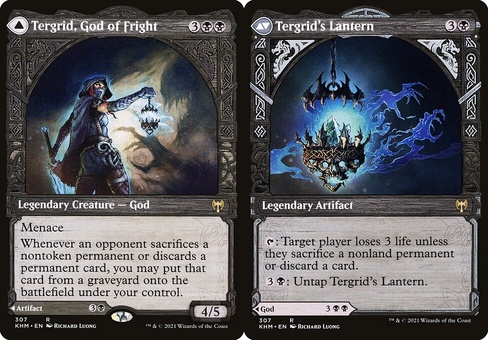Tergrid, God of Fright // Tergrid's Lantern (showcase)