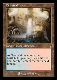 Steam Vents (retro foil)