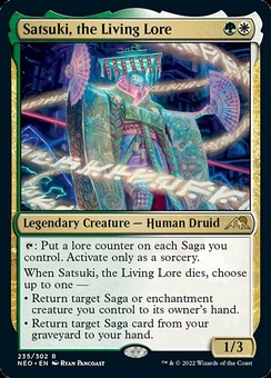 Satsuki, the Living Lore (foil)