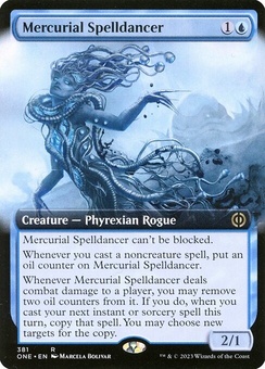 Mercurial Spelldancer (extended art)