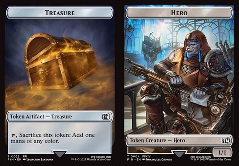 Treasure // Hero #4 (token)