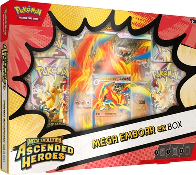 Pokémon - Ascended Heroes: Mega Emboar ex Box