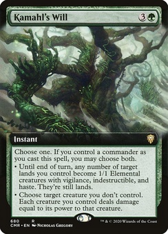 Kamahl's Will (extended art)