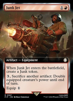 Junk Jet (extended art)