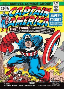 Captain America, Super-Soldier (showcase foil)