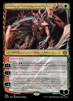 Lukka, Bound to Ruin (phyrexian)