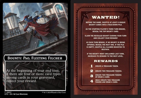 Bounty: Paq, Fleeting Filcher // Wanted! (token)