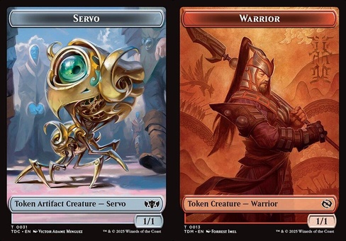 Servo // Warrior (token)