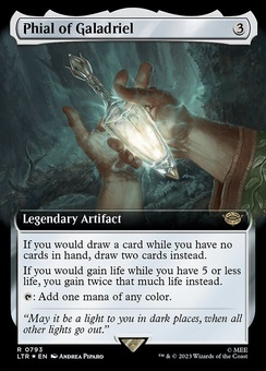 Phial of Galadriel (extended art surge foil)