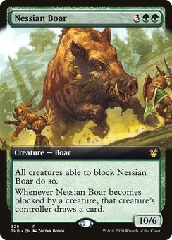 Nessian Boar (extended art)