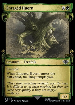 Enraged Huorn (scroll foil)