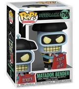 Funko POP! TV: Futurama S4 - Bender (Matador)