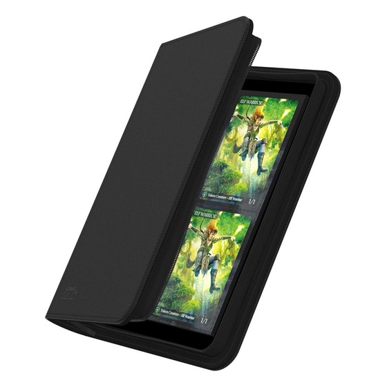 Ultimate Guard Zipfolio XenoSkin 8-Pocket Black