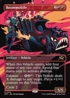 Boommobile (borderless foil)