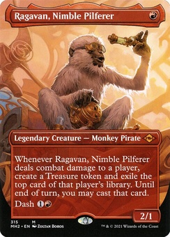 Ragavan, Nimble Pilferer (borderless)