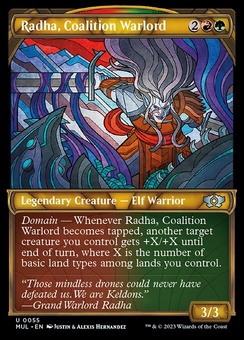 Radha, Coalition Warlord (showcase)