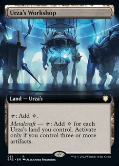 Urza's Workshop (extended art)