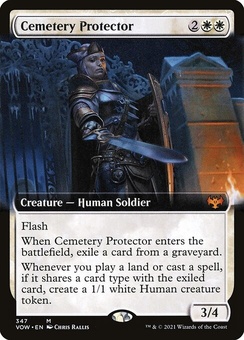 Cemetery Protector (extended art)