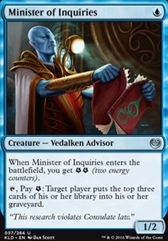 Minister of Inquiries