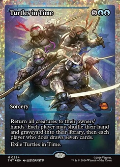 Turtles in Time (fracture foil)