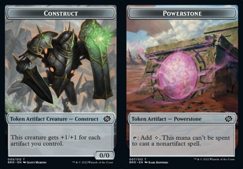 Construct #5 // Powerstone (token foil)